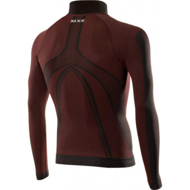 Six2 Maglia Termica Moto Dark Red Unisex